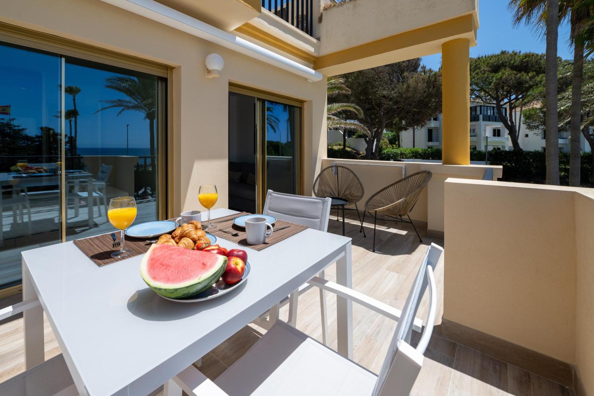 Oleholidays 1111 Romana Playa Vistas Al Mar Appartement Marbella
